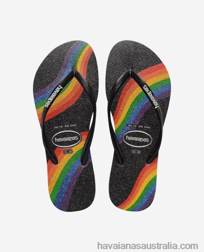 Havaianas Slim Pride BLACK